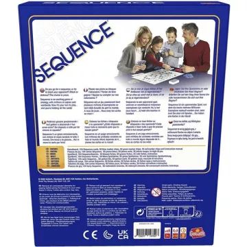 Sequence - společenská hra s hracími kartami, s pokyny v maďarštině - .obrázek
