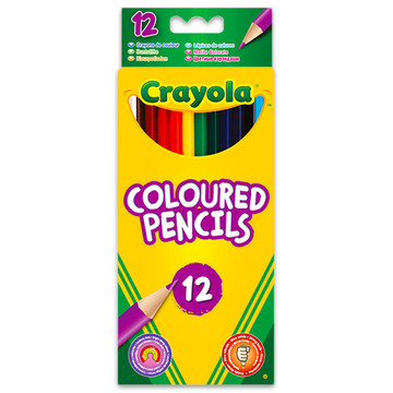 Crayola: 12 db hengeralakú színes ceruza