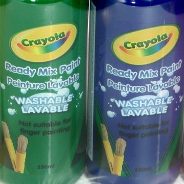 Crayola: Pripravljen za uporabo barva s čopičem - .slika