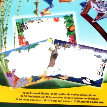 Crayola: Barvne strani z učinkom okvirja - .slika