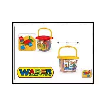 Wader: Wiaderko z 134 elementami konstrukcyjnymi - .zdjęcie 