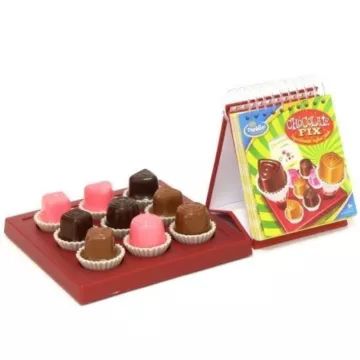 Chocolate Fix - Sudoku s čokoládou, desková hra s maďarskými instrukcemi. - .obrázek