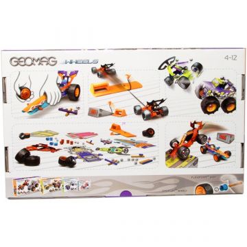 Geomag 62-delni komplet s kolesi - .slika