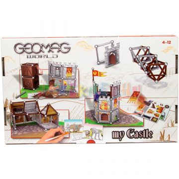 Komplet za gradnjo gradu Geomag, 163 kosov panelov - .slika