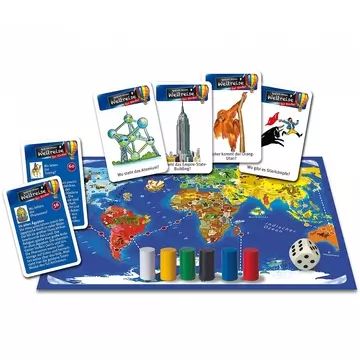 Viaggio intorno alla Terra per bambini - gioco da tavolo in lingua ungherese - .immagine