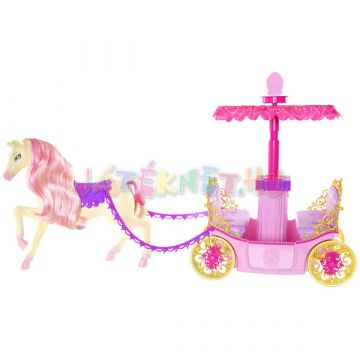 Barbie: Kraljevska kočija za princeske - .slika