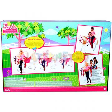 Barbie: Barbie s konjem za sprehajanje - .slika