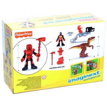 Fisher-Price: Imaginext dinozavri - Raptor z rudarjem - .slika