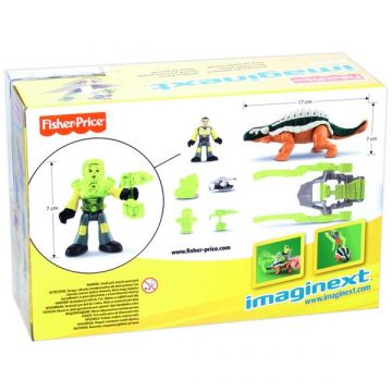 Fisher-Price: Imaginext dinozavri - Ankylosaurus z rudarjem - .slika