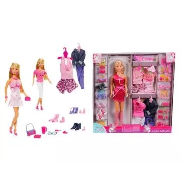 Steffi Love: Steffi Mega Fashion garderoba igralni set – 45-delni - .slika