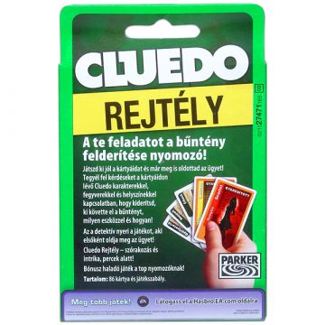Cluedo skrivnostna kartaška igra - .slika