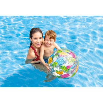 Strandbal met patroon - 51 cm, verschillende - .afbeelding