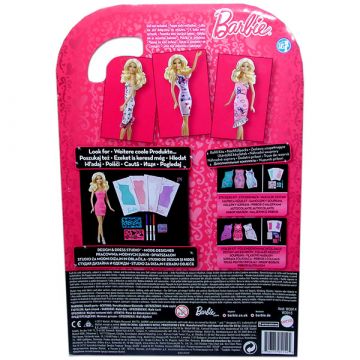 Barbie: Modna oblikovalka Barbie set z dodatkom - roza - .slika