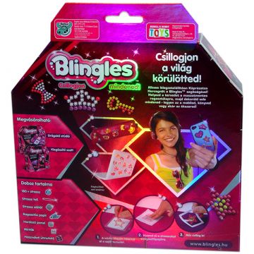 Blingles: Tematski paket - Sijoča princesa z navodili v madžarščini - .slika