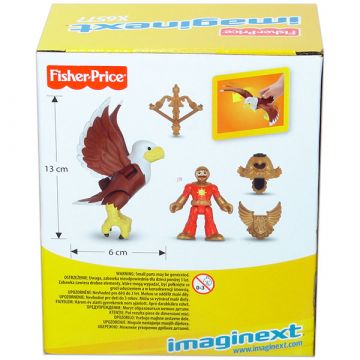 Fisher-Price: Imaginext - Rdeči vitez lokostrelec s ptico orlom - .slika