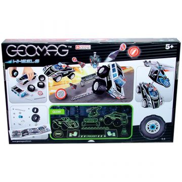 Geomag 68-delni komplet policijskega avtomobila - .slika