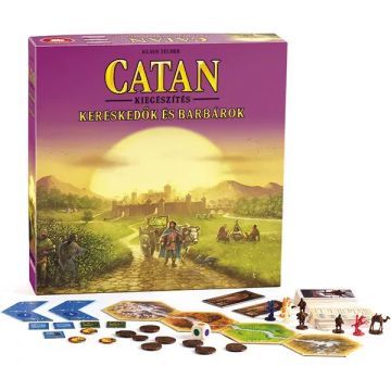 Die Siedler von Catan – Händler & Barbaren Erweiterung - auf Ungarisch - . bild aus