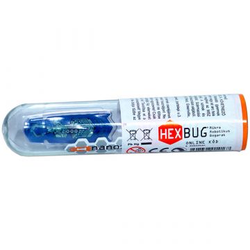 Hexbug - modra nano žuželka v epruveti - .slika