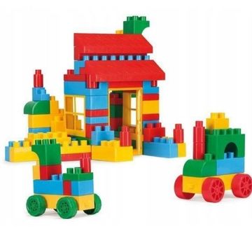 Wader: Elemente de construcţii medii - 132 piese - .foto