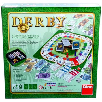 Derby - stave na konje družabna igra - .slika