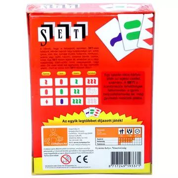 SET - le jeu de société de reconnaissance en hongrois - .image