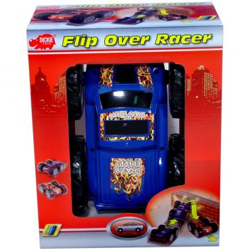 Prevrnilni dirkalni avto Flip Over Racer - modro-oranžna - .slika