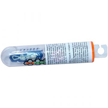 Hexbug - sivi fluorescentni nano hrošč v epruveti - .slika
