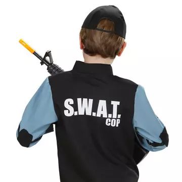 Amerikai S.W.A.T. kommandós jelmez - 140 cm - . kép