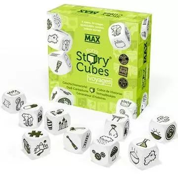 Story Cubes: Voyages - gioco da tavolo con istruzioni in ungherese - .immagine