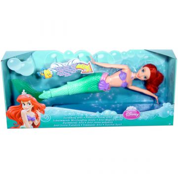 A kis hableány: úszó Ariel 30 cm-es baba