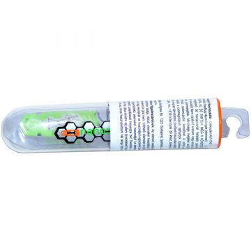 Hexbug - svetlozelena fluorescenčna nano hrošč v epruveti - .slika
