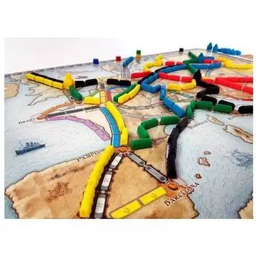 Ticket to Ride Europe - gra planszowa kolejowa w języku węgierskim - .zdjęcie 