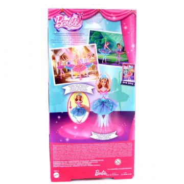Barbie: Barbie in roza baletni čevlji - balerina lutka v svetlo modri obleki - .slika