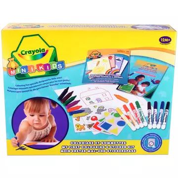 Crayola Mini Kids: Conjunto de Colorir e Adesivar