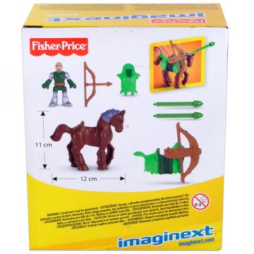 Fisher-Price: Imaginext - Zeleni vitez lokostrelec s konjem - .slika