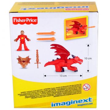 Fisher-Price: Imaginext - Rdeči vitez z zmajem - .slika