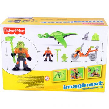 Fisher-Price: Imaginext dinozavri - Pterodaktil z rudarskim terenskim vozilom - .slika
