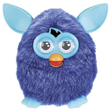 Interaktivna plišasta figura Furby v temno modri barvi - .slika