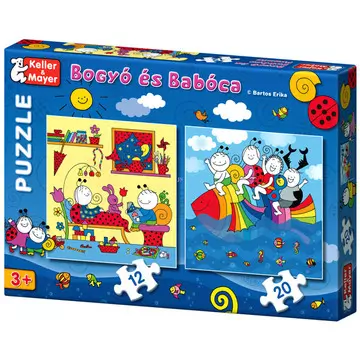 Bogyó és Babóca - 12 és 20 db-os puzzle - Szivárványhal