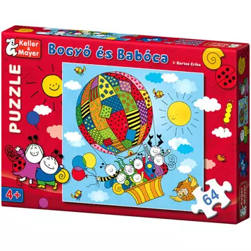 Bogyó és Babóca - 64 db-os puzzle - Léghajó