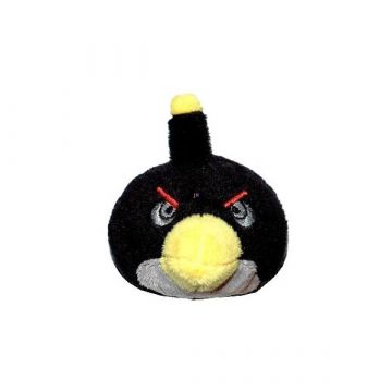 Angry Birds: fekete madár plüss tolldísz