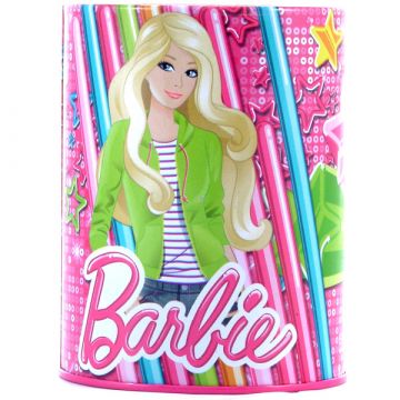 Barbie: Kovinsko namizno držalo za svinčnike - .slika