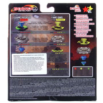 BeyBlade: Metal Fury Cosmic Pegasus in Fang Ionis vrtiljak - .slika