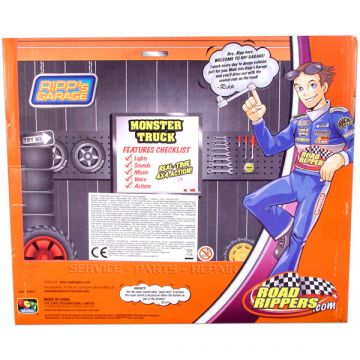 Road Rippers óriás Monster Truck - Big Foot autó 36 cm - . kép
