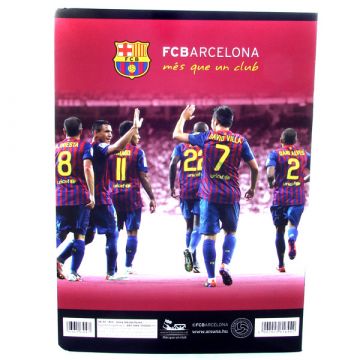 FC Barcelona: modra A5 gladka zvezek 20-32 - .slika