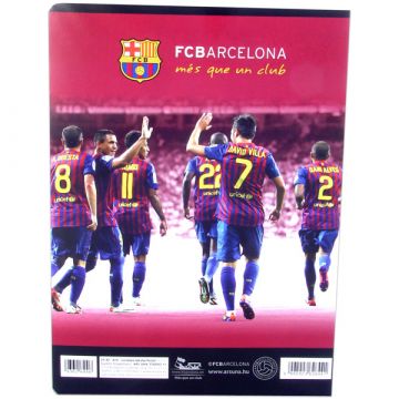 FC Barcelona: moder zvezek A5 z linijami - .slika