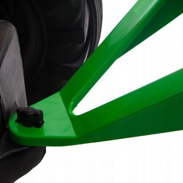 Injusa: Grüner Elektro-Traktor mit Anhänger - 6V - . bild aus