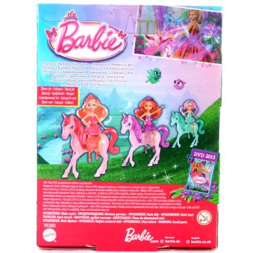 Barbie: Mariposa in pravljična princesa - princesa na modrem konju - .slika