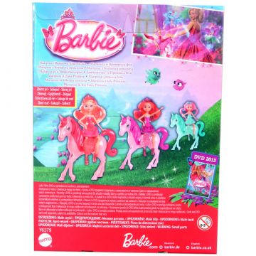Barbie: Mariposa in pravljična princesa - princesa na vijoličnem konju - .slika