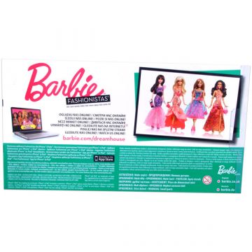Barbie: Fashionistas modne punčke - Summer v večerni obleki - .slika